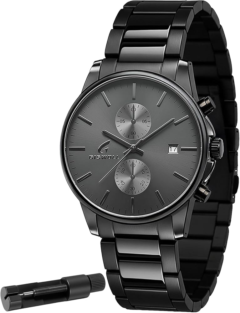 Stylish Stainless Steel Chronograph Watches for Men