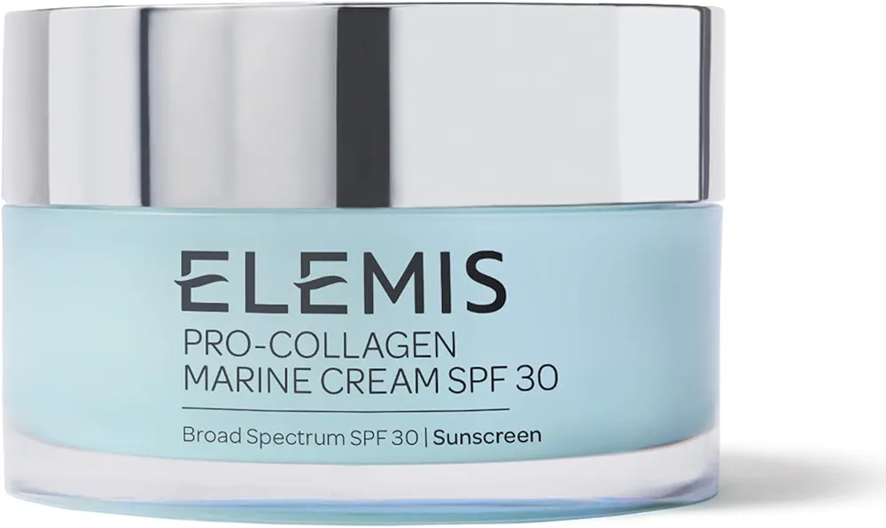 ELEMIS Pro-Collagen Marine Cream SPF 30, Lightweight Anti-Wrinkle Daily Facial Moisturizer