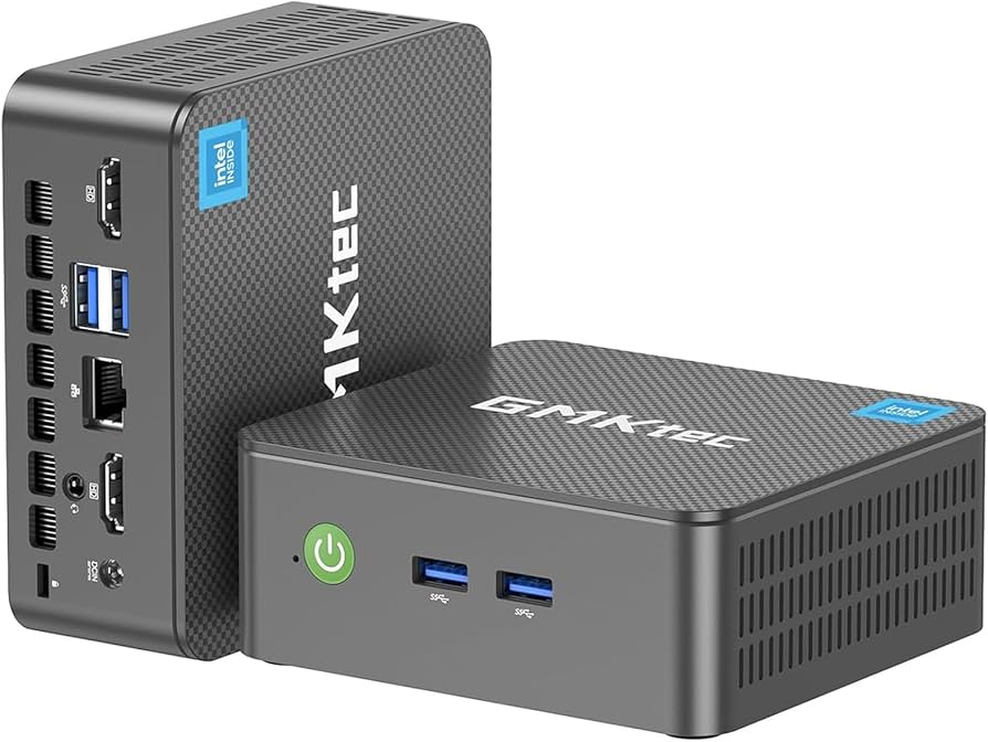 GMKtec Mini PC, G3 PRO Intel Core i3-10110U (Beats 4300U/N150), 16GB DDR4 RAM (Dual Channel) 512GB Storage