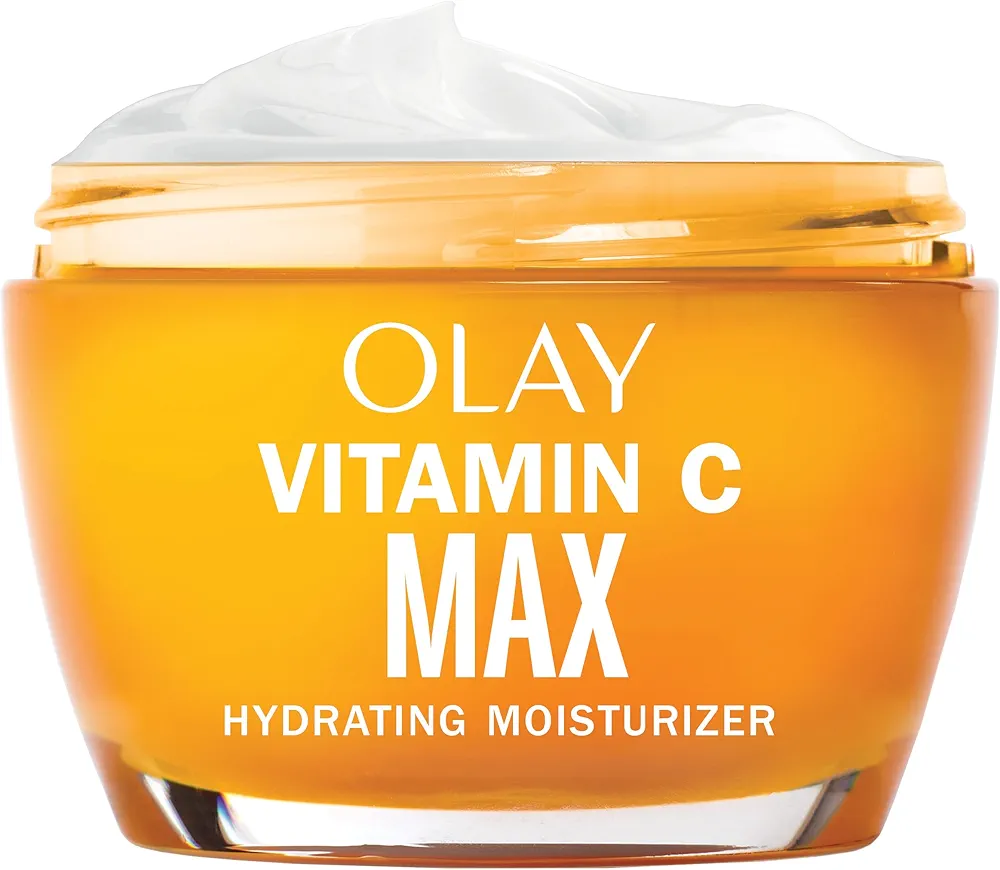 Olay, Vitamin C MAX Face Moisturizer, Brightening Cream for Women