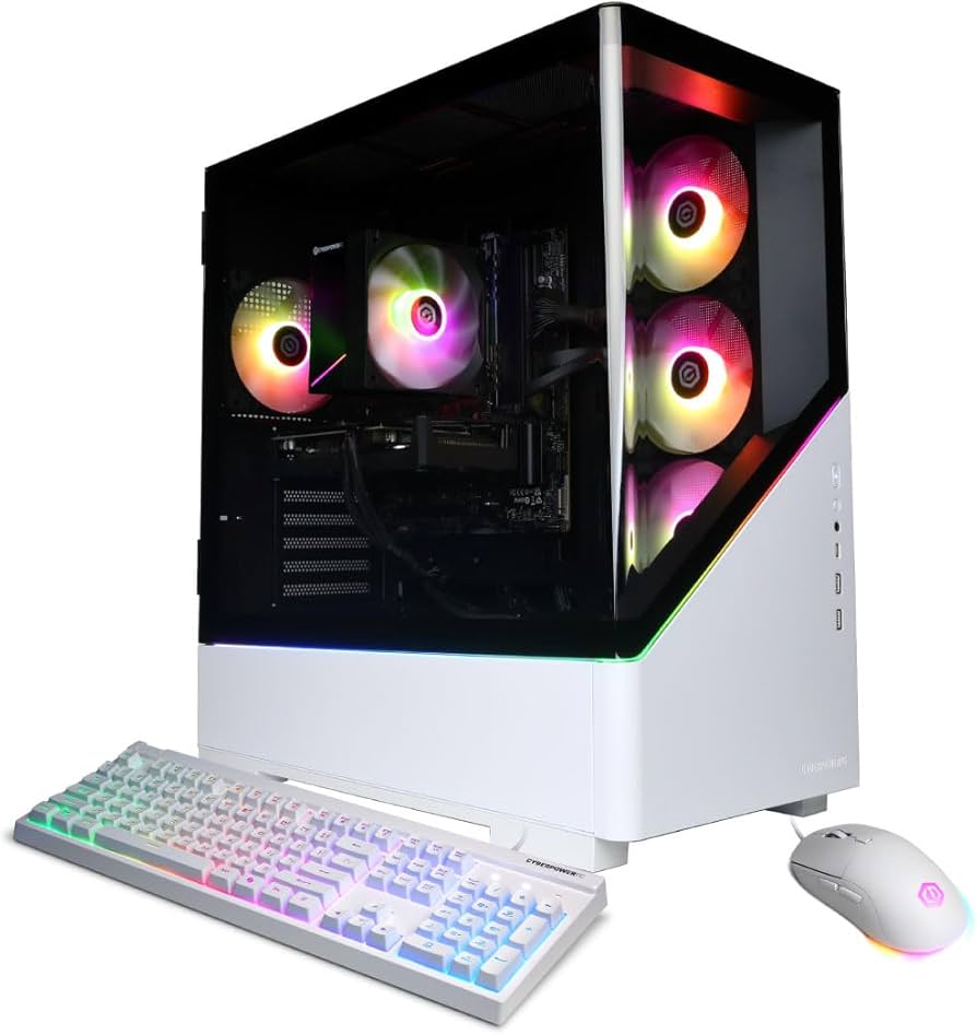 CyberPowerPC Gamer Xtreme Gaming PC, Intel Core i7-14700F 2.1GHz, GeForce RTX 5060 Ti 8GB, 16GB DDR5