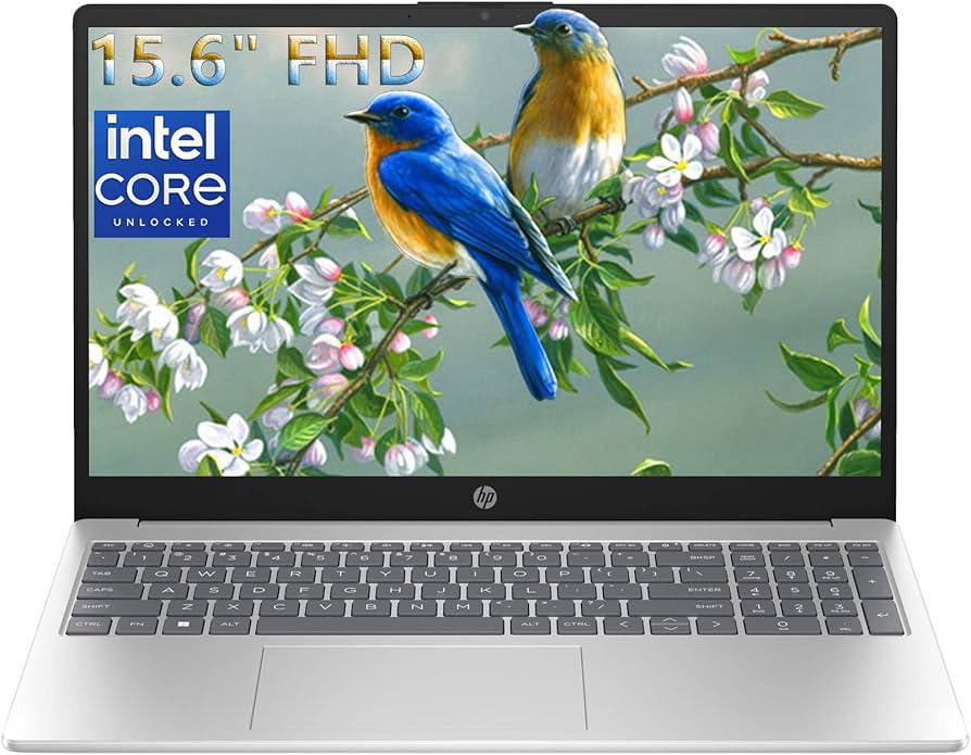 HP Notebook 15.6 FHD Laptop Computer with Microsoft Office 365, 16GB DDR4 RAM, 256GB SSD