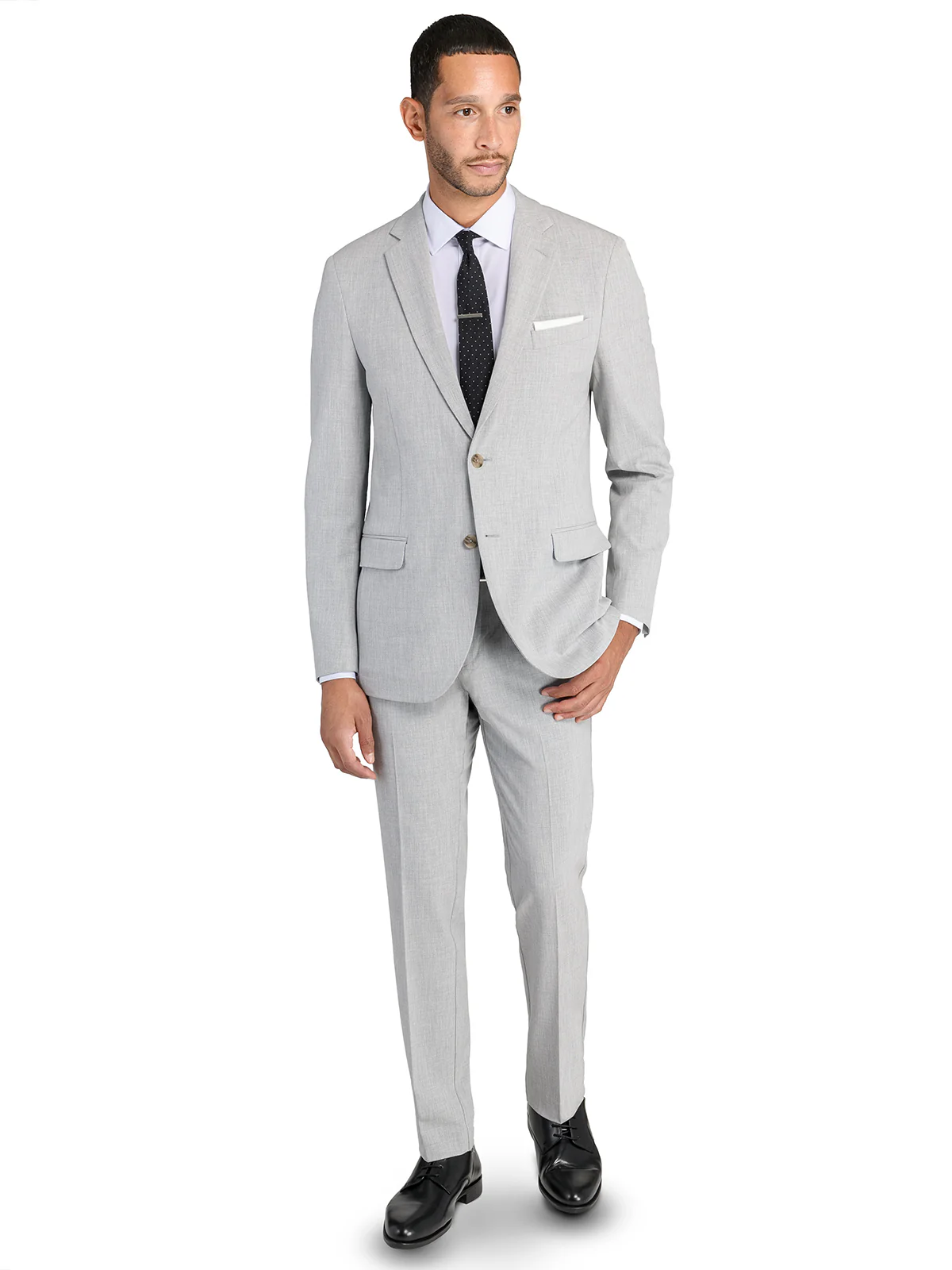 Coat of Pearl Grey Elevate Suit