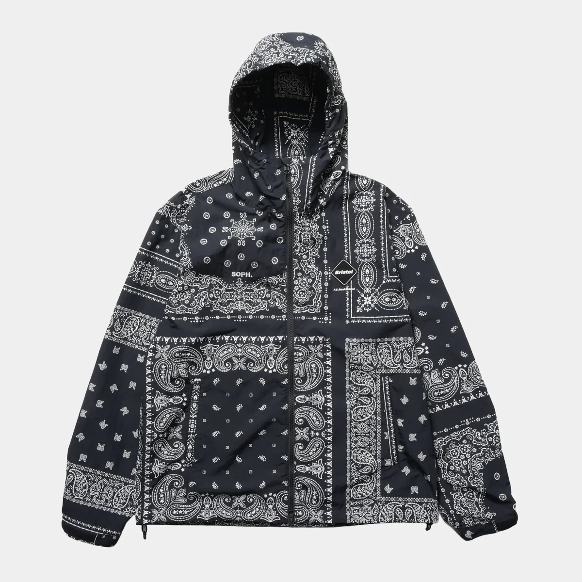 F.C.Real Bristol Bandana Nylon Hooded Blouson Jacket