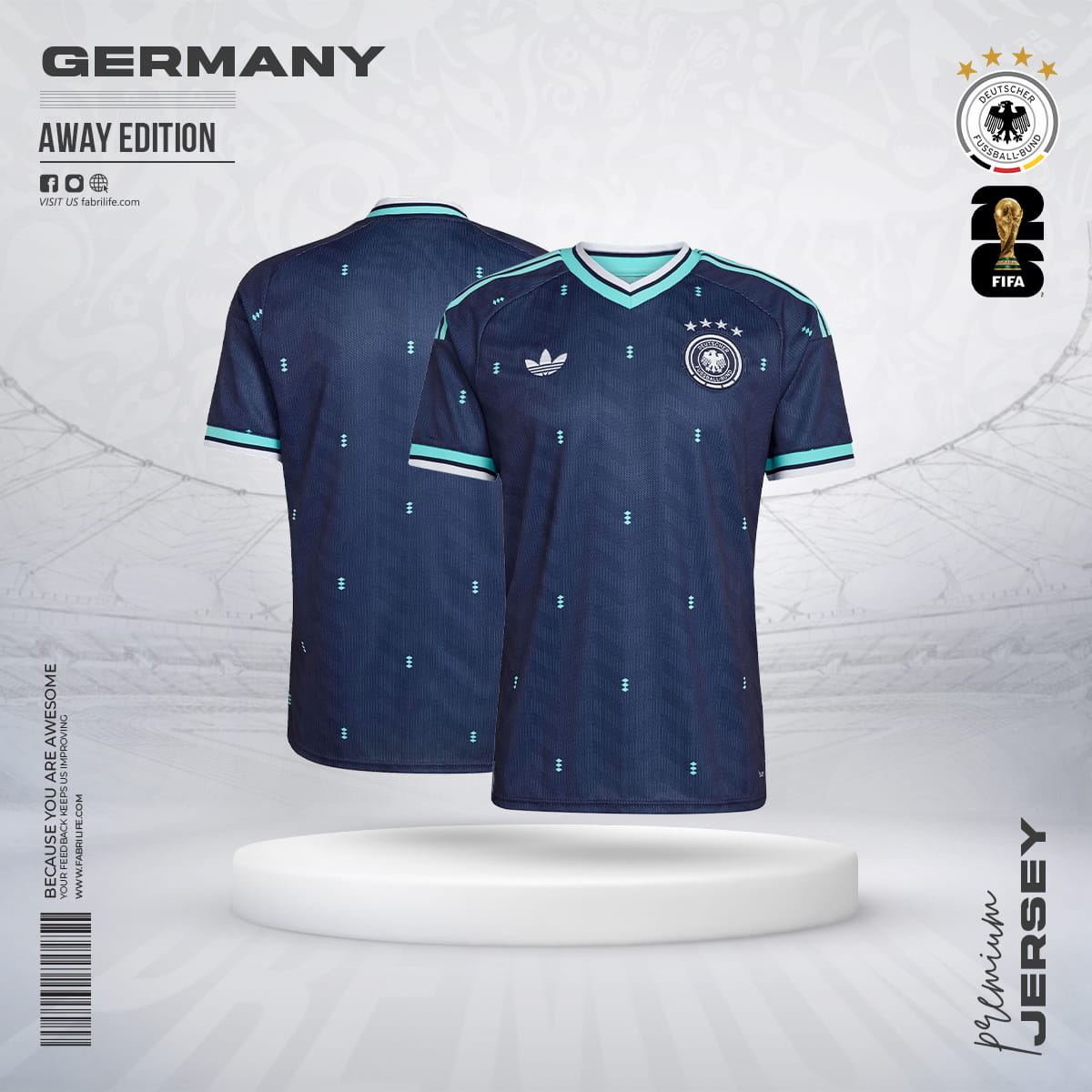 Germany 2026 World Cup Away Jersey