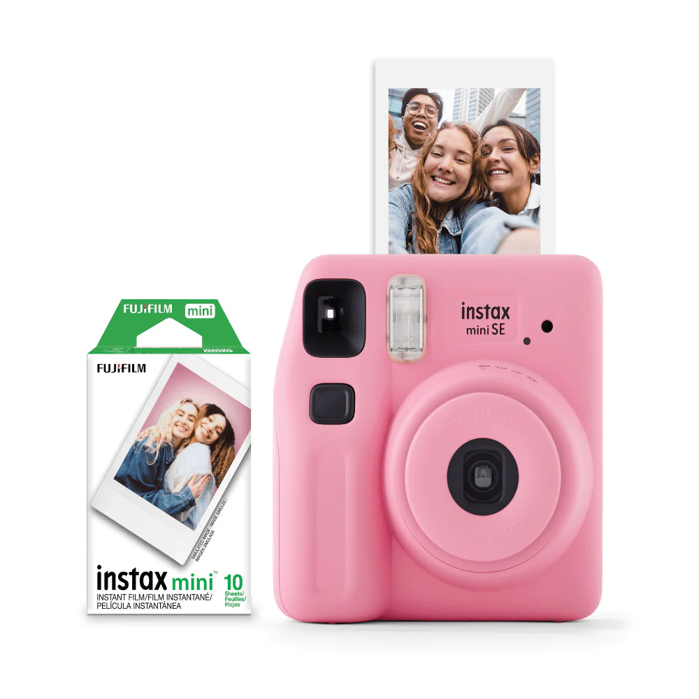 INSTANT CAMERA KIT WITH 10-PACK MINI FILM