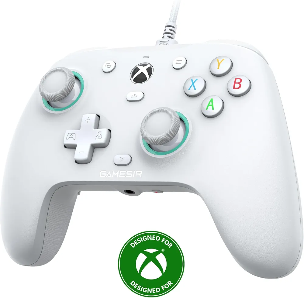 GameSir G7 SE Officially Licensed Xbox One Controller With Hall Effect Sticks for Windows 10/11, Xbox One, Xbox Series X/S, PC Gamepad with 3.5mm Earphone Port, Programmable Back Button