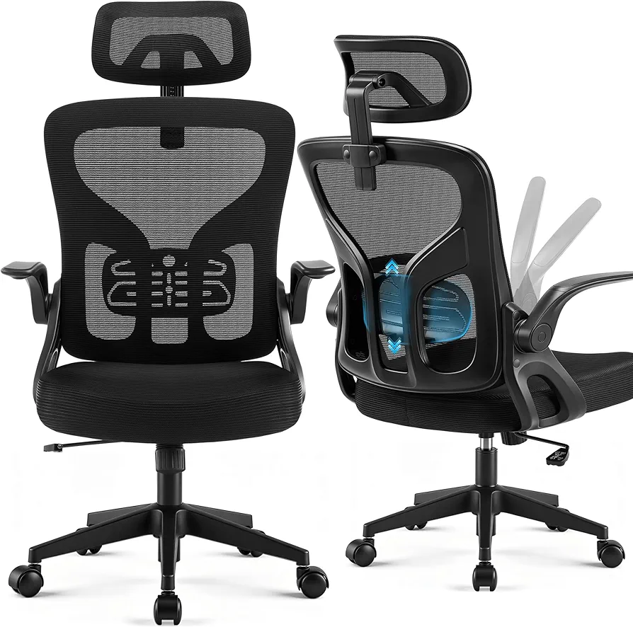 Office Chair Ergonomic Desk Chair with Adjustable