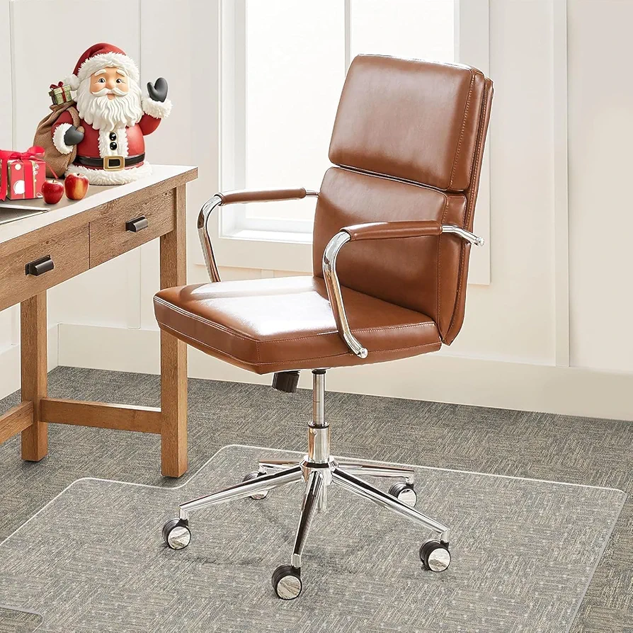 Office Chair Mat Carpet Protector: 36" x 48" Plastic Heavy Duty Computer Desk Mats