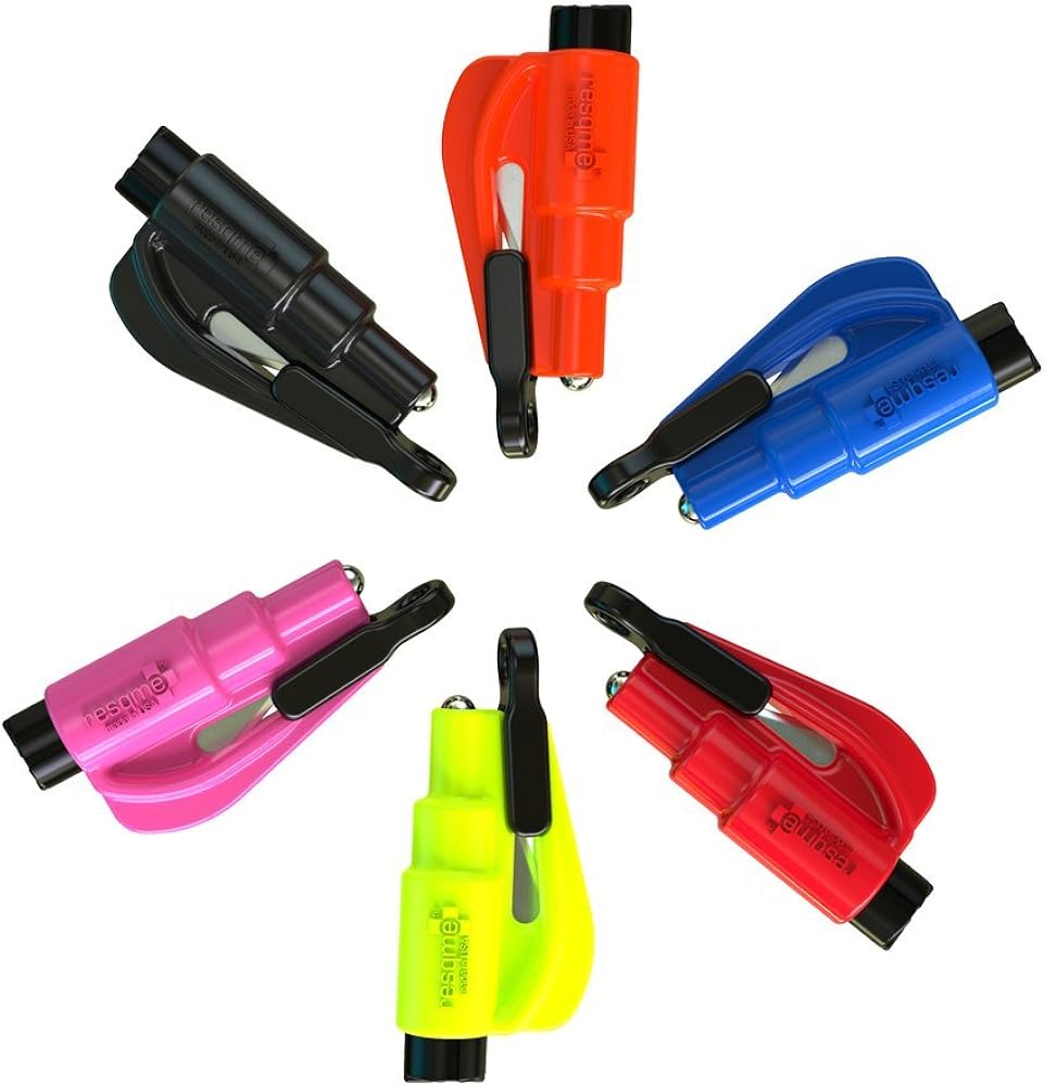 resqme The Original Compact Emergency Keychain Car Escape Tool