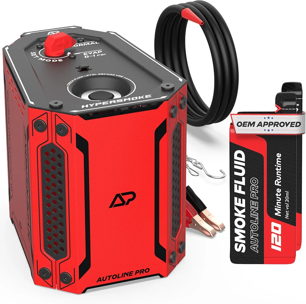 AutoLine Pro HyperSmoke™ Automotive Smoke Machine EVAP Vacuum Leak Tester