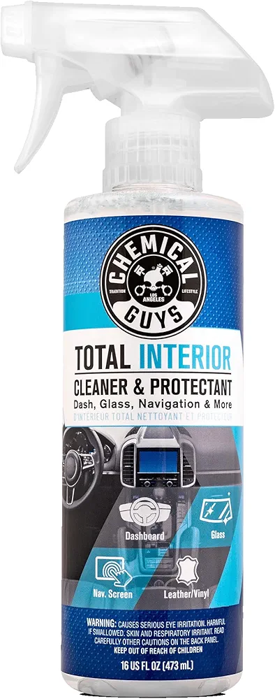 Chemical Guys, Total Interior Cleaner & Protectant, Leather & Vinyl, 16 oz