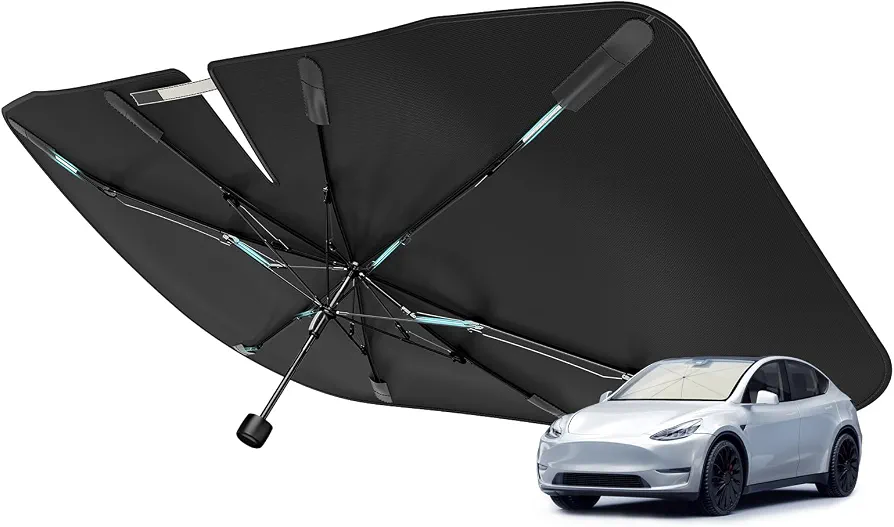 Upgraded] Nmoiss Windshield Sun Shade Umbrella