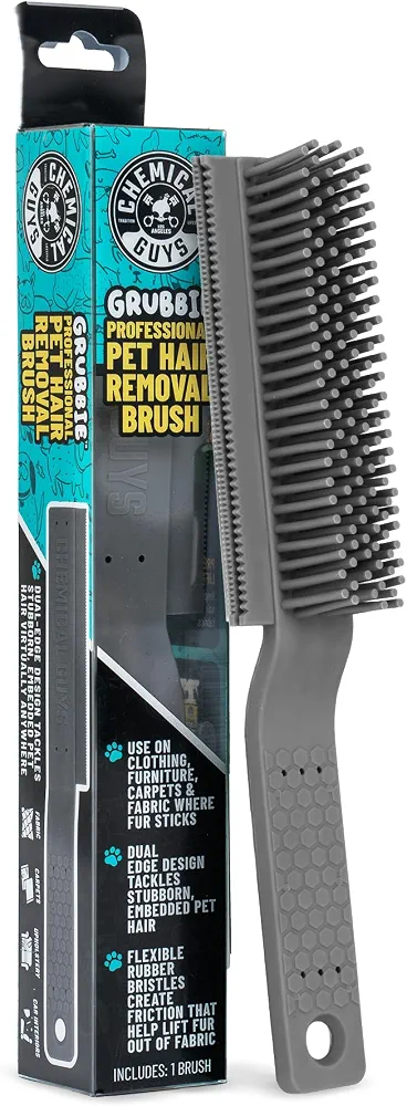 Chemical Guys, Multi-Surface Pet Hair Removal Brush for Upholstery & Carpet