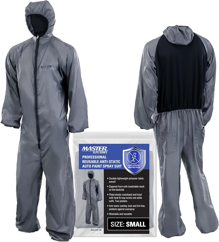 Master Elite Reusable Anti-Static Automotive Paint Suit